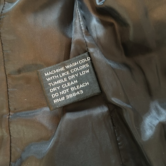 DKNY black quilted jacket/lightweight coat sz XS - Picture 6 of 10